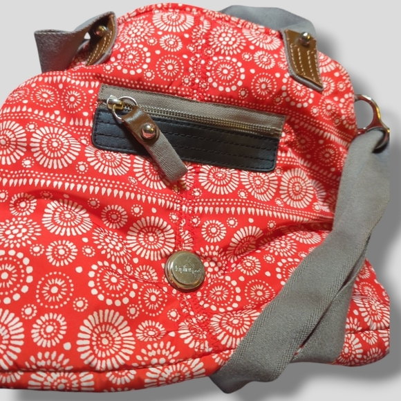 🐒Vintage, Hard- to -Find, Large Kipling "Kirby" Print Shoulder/Crossbody Bag - Picture 5 of 16